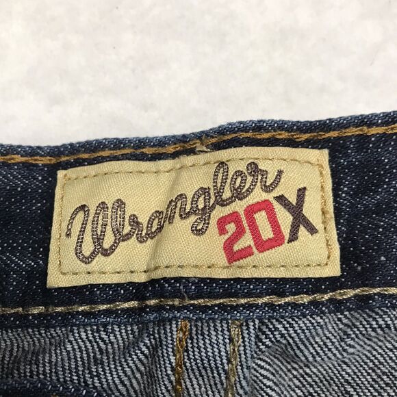 WRANGLER 20X no.42 Jeans Men 36x36 Vintage Boot Cut Western Cowboy Rodeo Dark - Picture 9 of 16